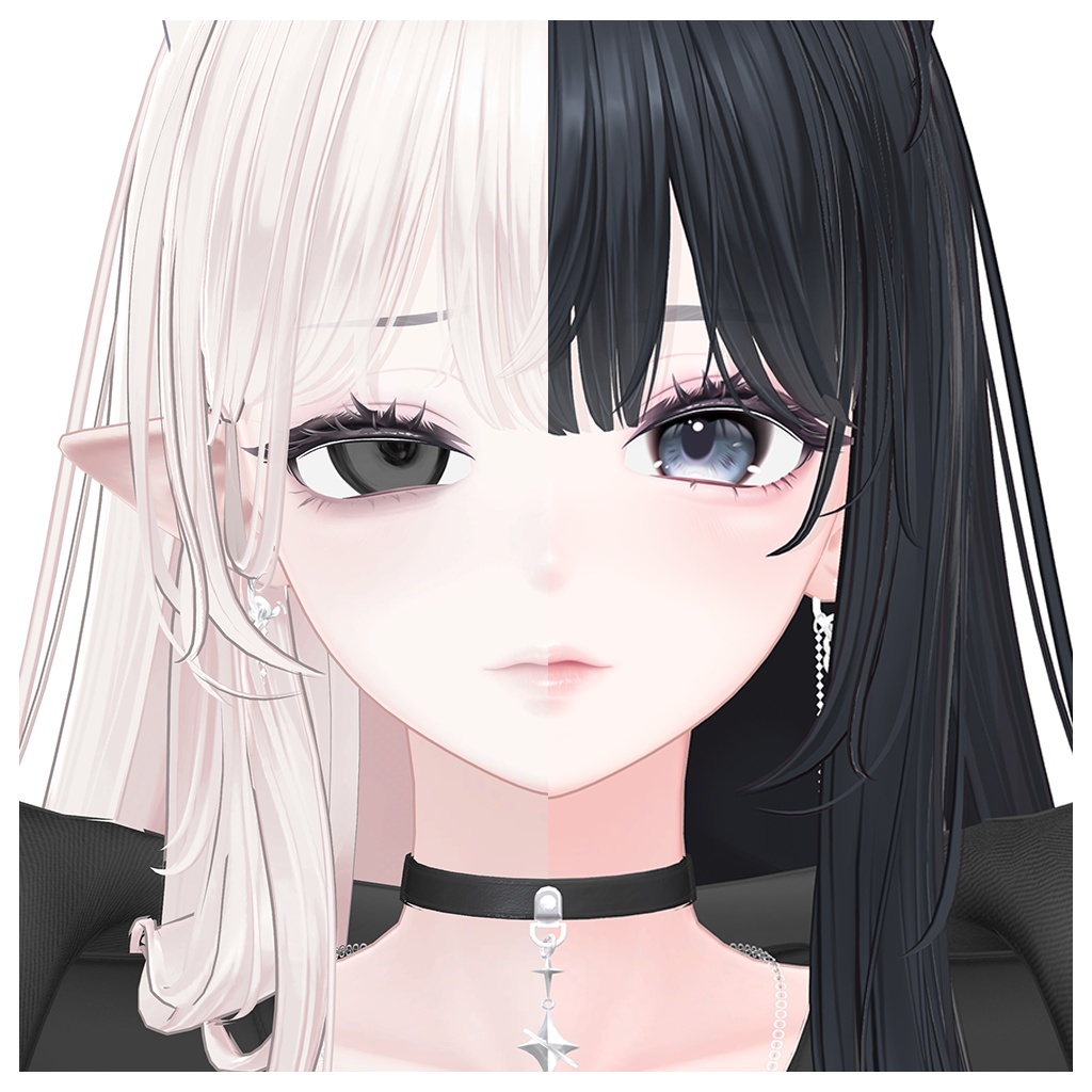 【海咲】MAKEUP & EYE & Face Blendshape