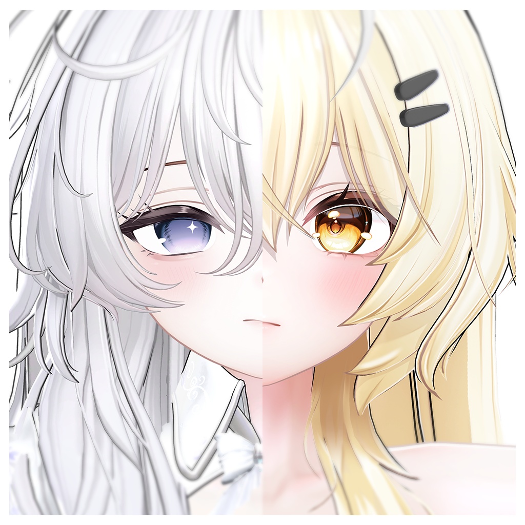 【まよ】MAKEUP & EYE & Face Blendshape 2