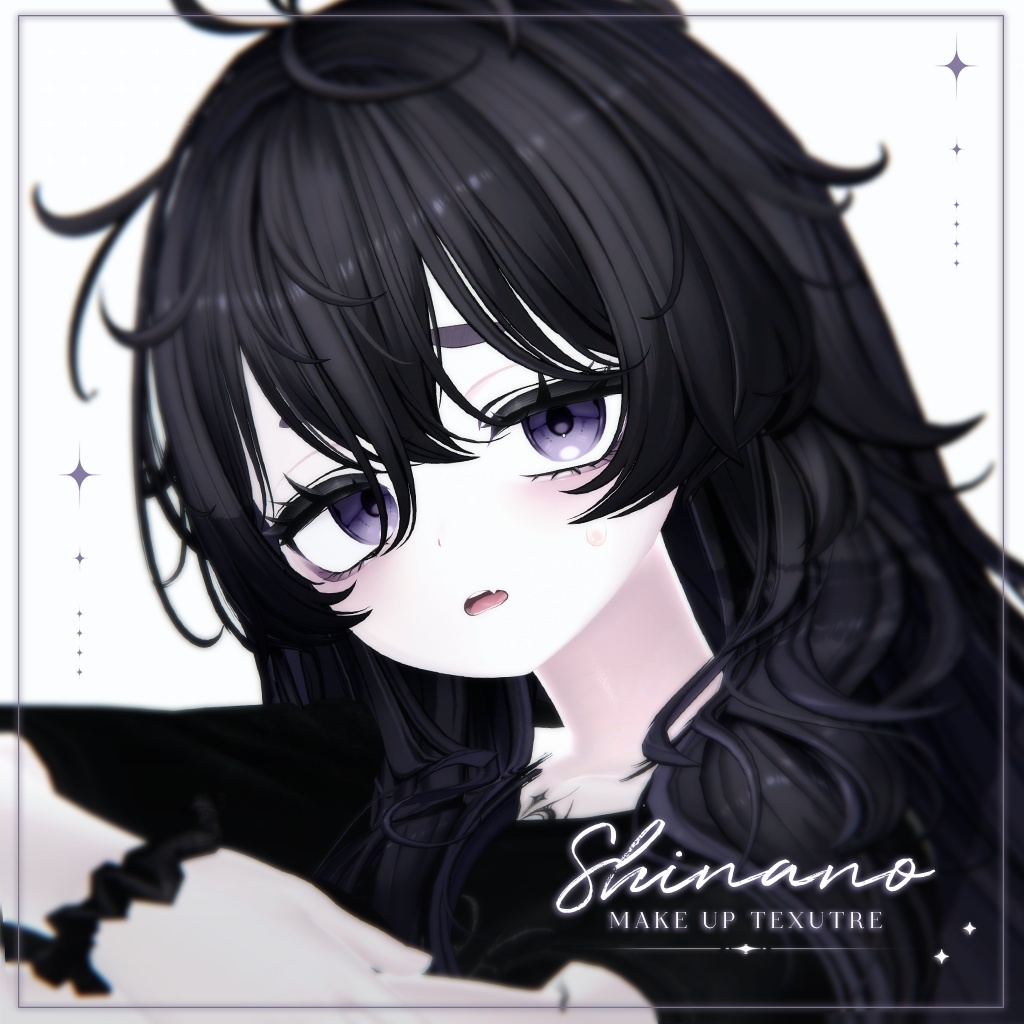 【しなの】MAKEUP & EYE & Face Blendshape 9