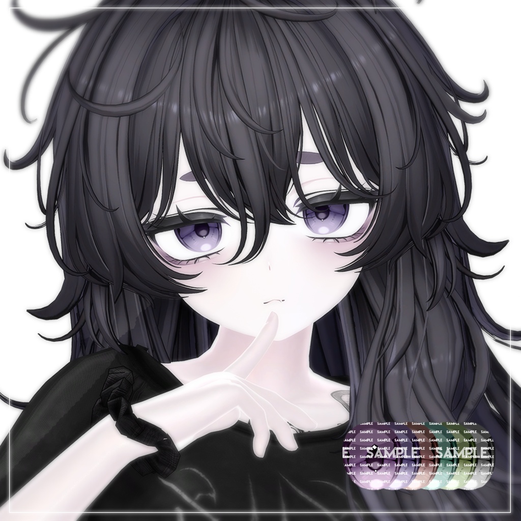 【しなの】MAKEUP & EYE & Face Blendshape 9
