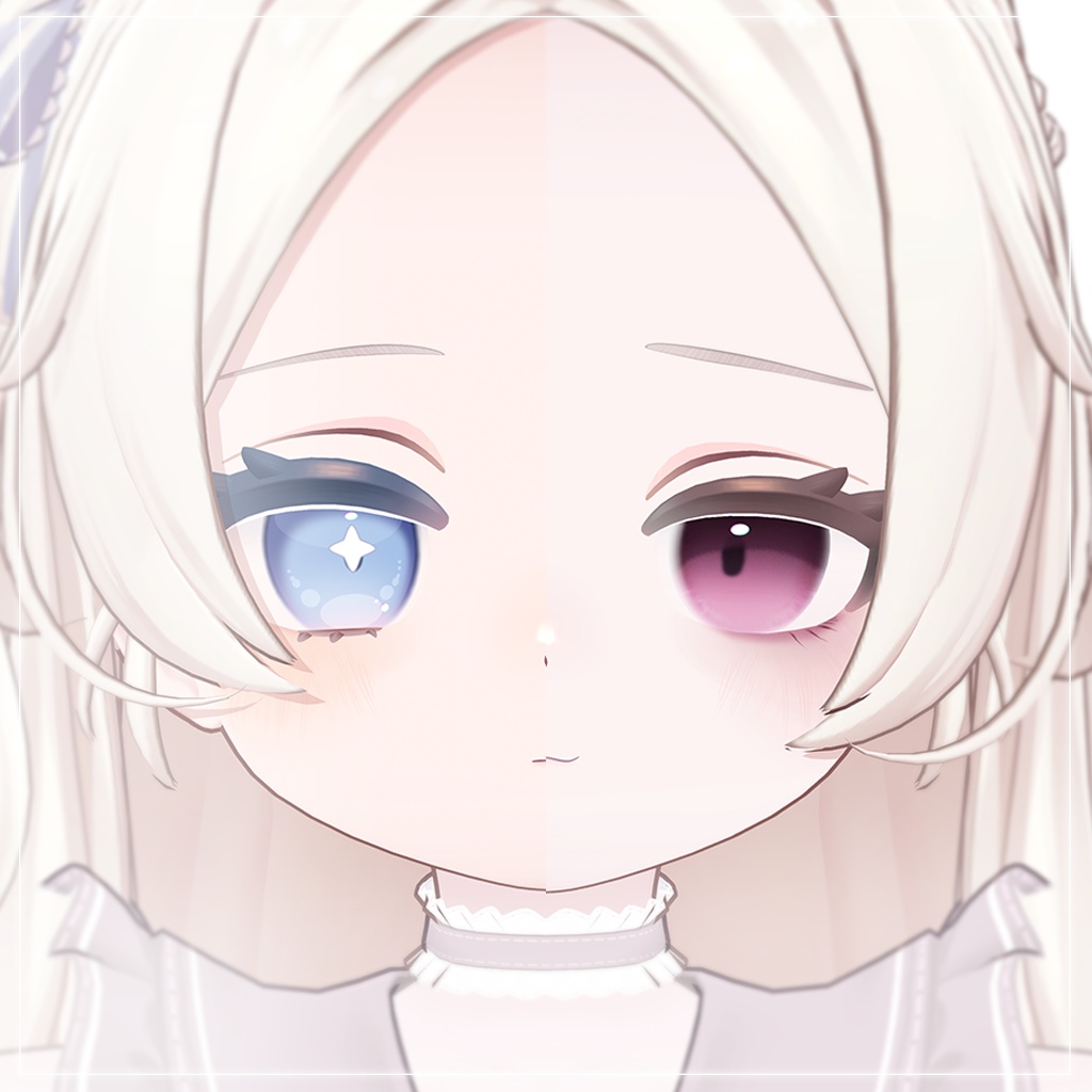 【ぽわり】MAKEUP & EYE & Face Blendshape