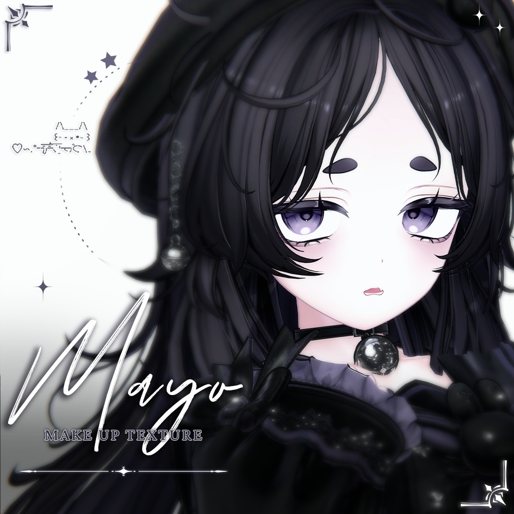【まよ】MAKEUP & EYE & Face Blendshape 3