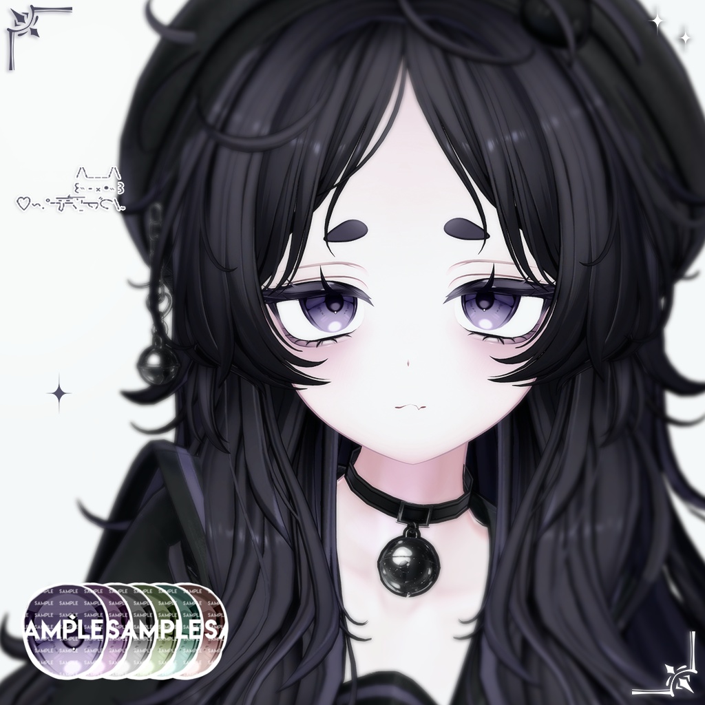 【まよ】MAKEUP & EYE & Face Blendshape 3