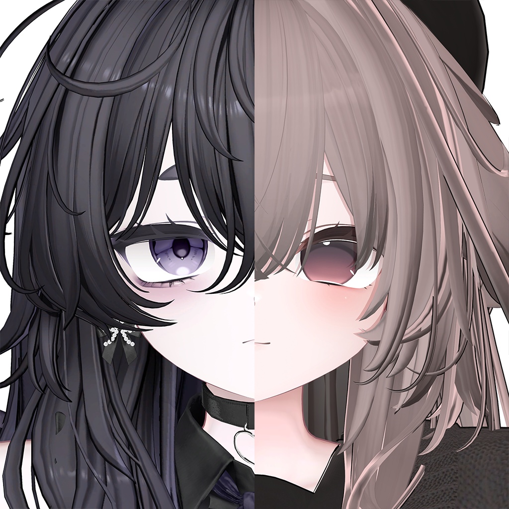 【輝夜】MAKEUP & EYE & Face Blendshape 3