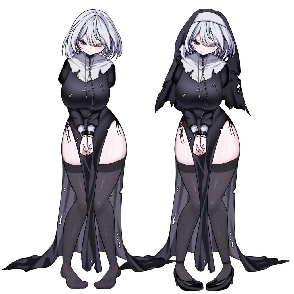 立ち絵素材▼囚われの修道士