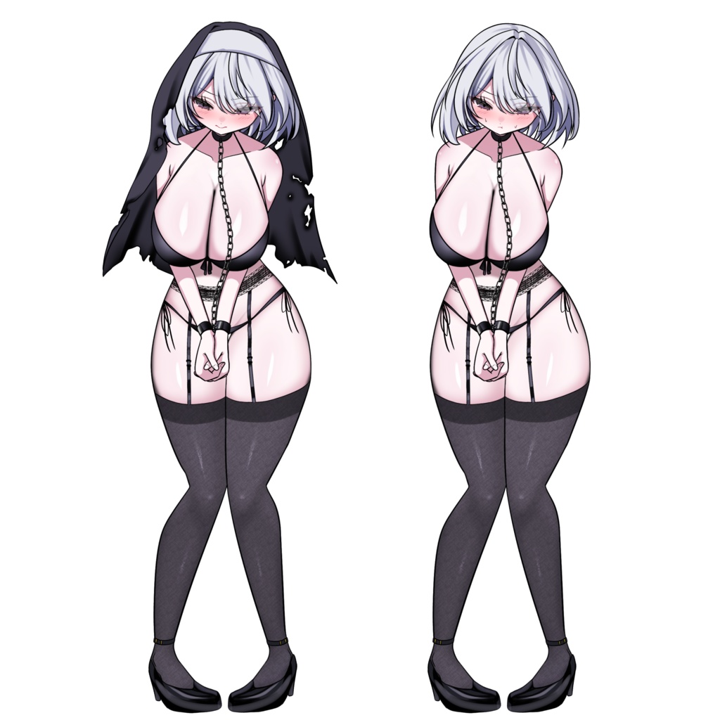 立ち絵素材▼囚われの修道士