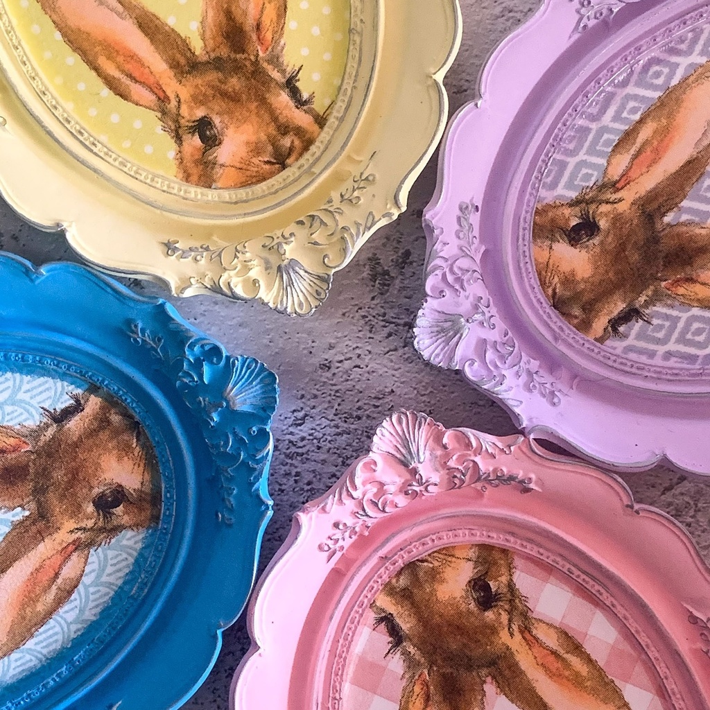 オーバルプレート◆ウサ推し◆アロマストーン◆撮影小物◆インテリア