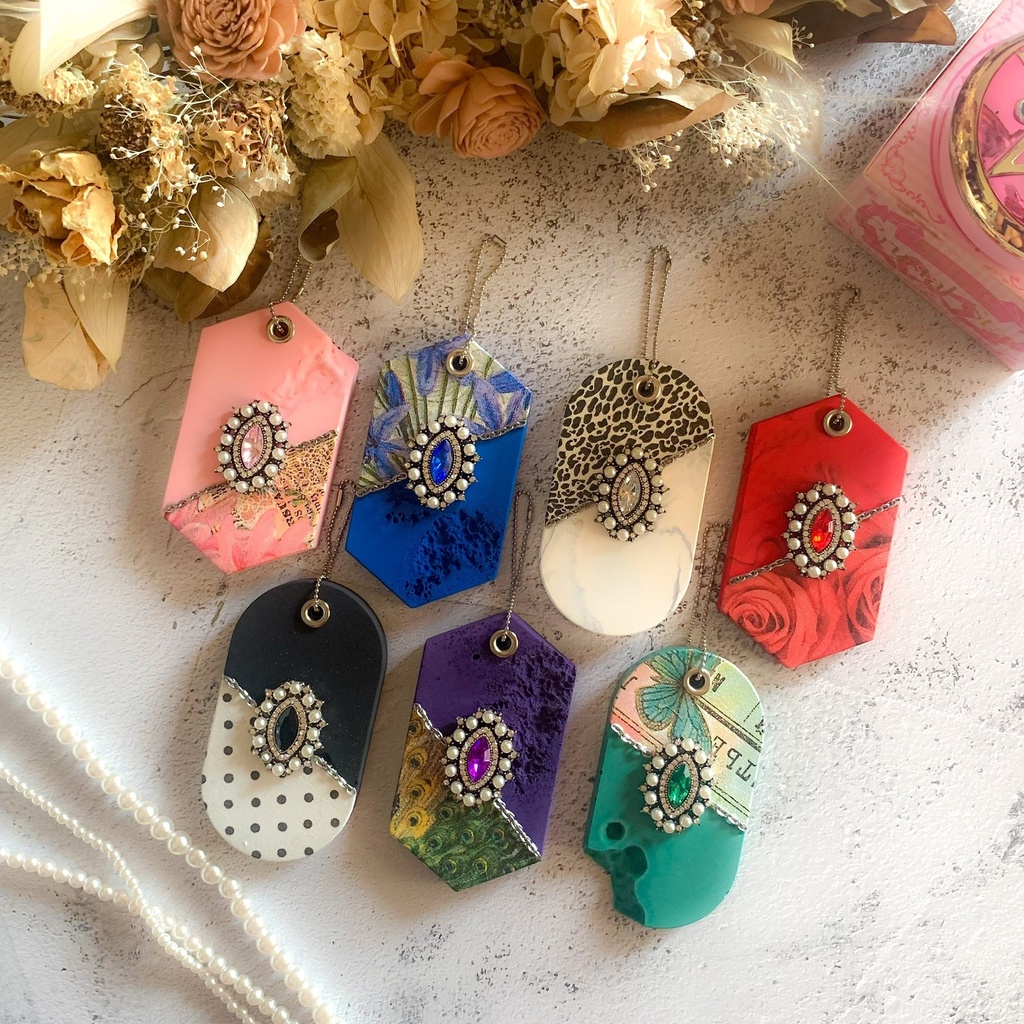 デコアロマストーン◆アロマオイルセット◆ギフト◆推しカラー◆