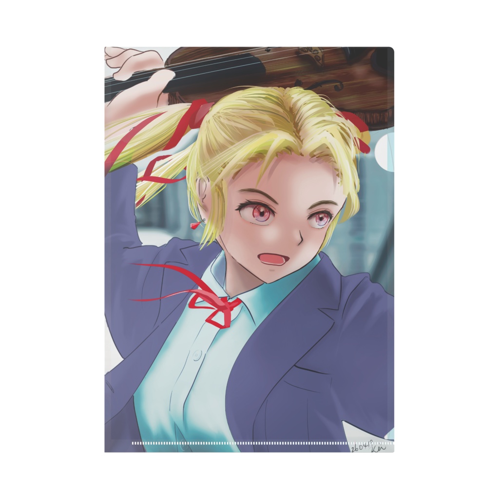 バイオリン剣士クリアファイル