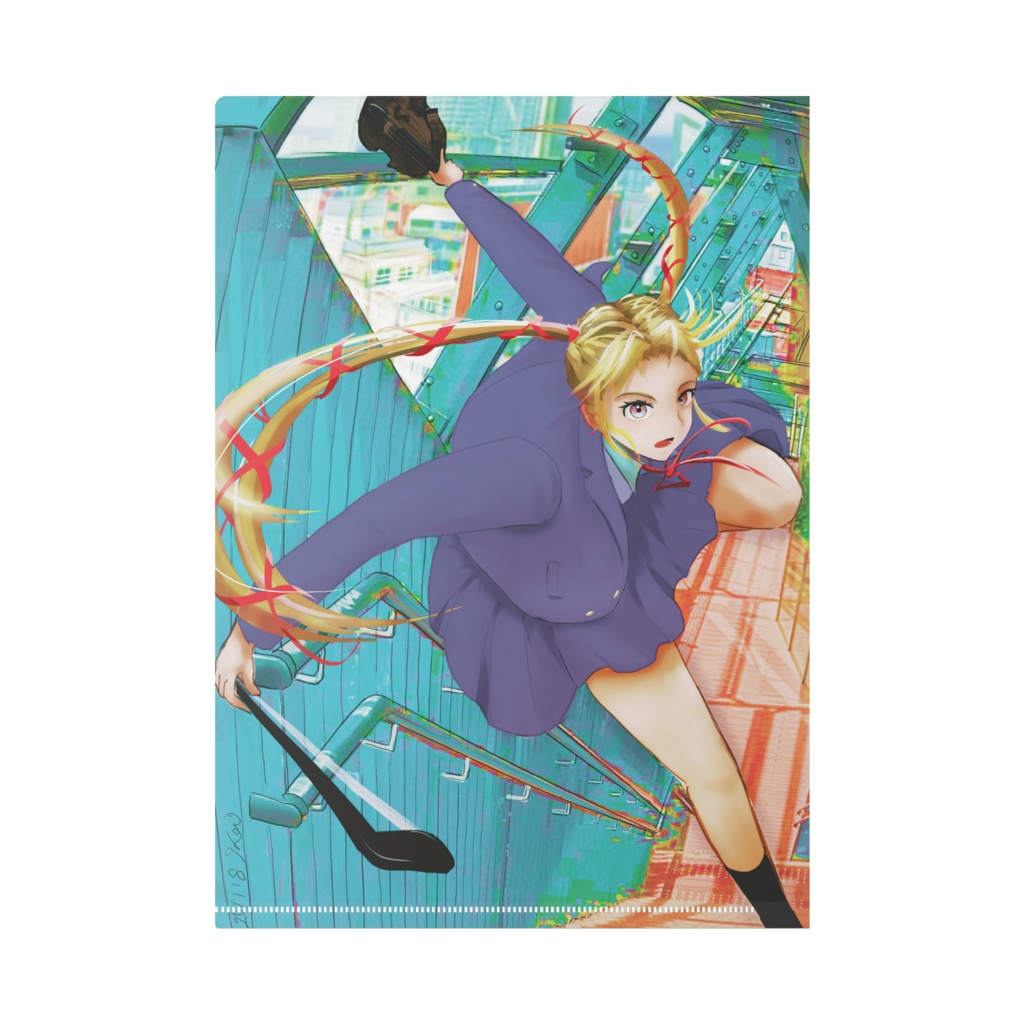 バイオリン剣士クリアファイル
