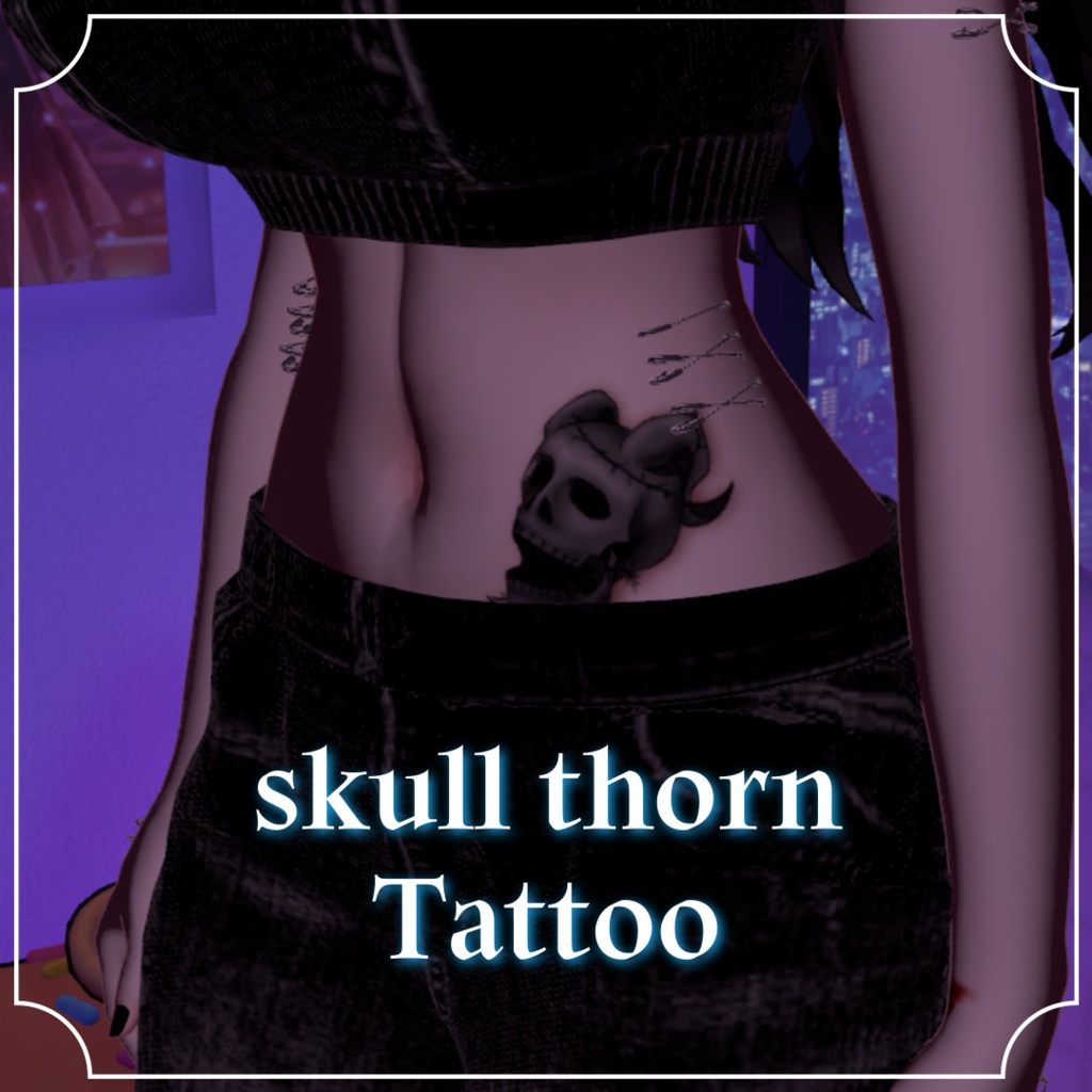 skull thorn Tattoo