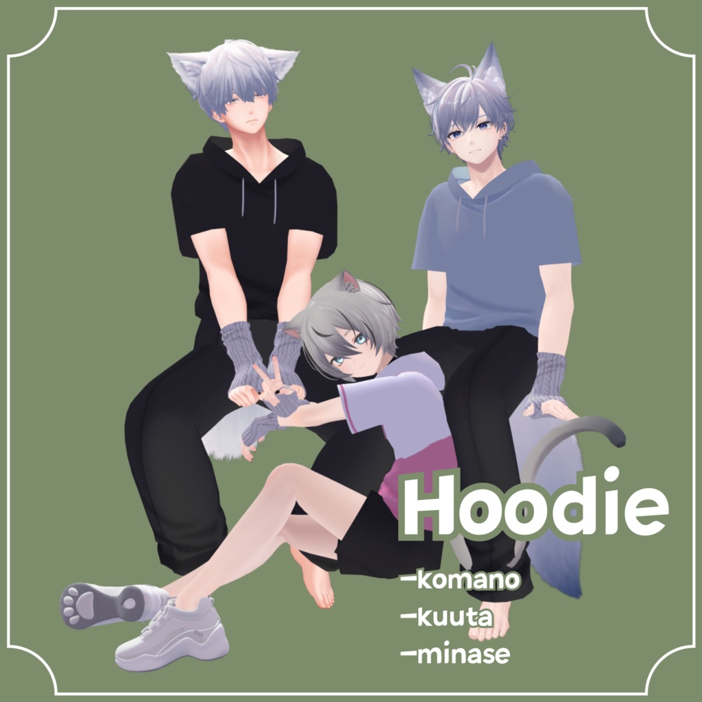 [ 3人 ] Hoodie