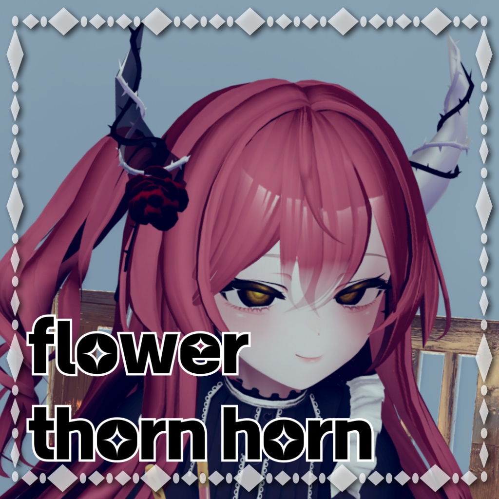 flower thorn horn