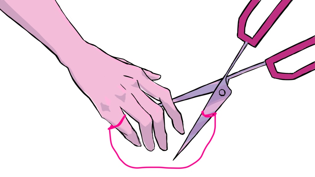 ばかじゃないのに。 イラスト 素材 動画背景 サムネイル