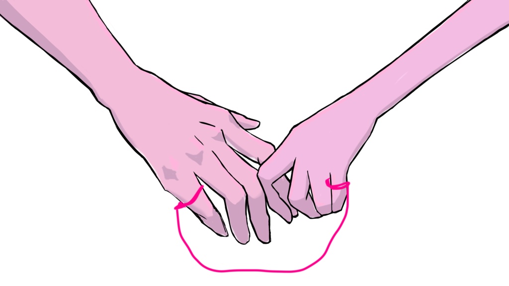 ばかじゃないのに。 イラスト 素材 動画背景 サムネイル