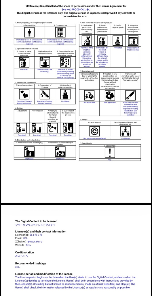 GELAS対応 シャークマウスペイント