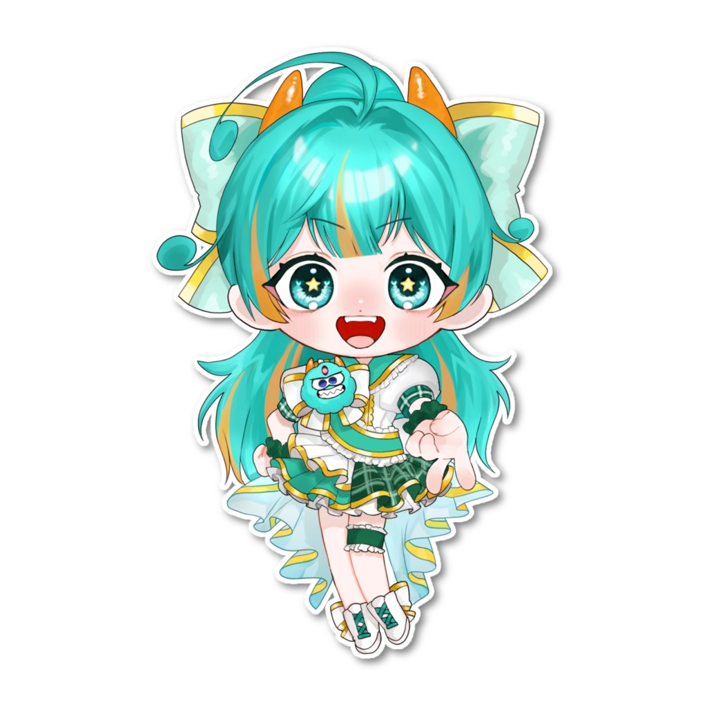 【ステッカー】ハフアニ衣装SD①