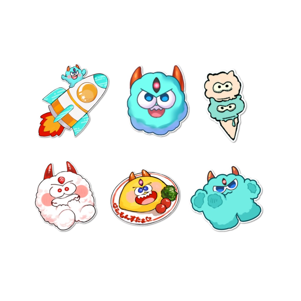 【ステッカー】てるゆきセット