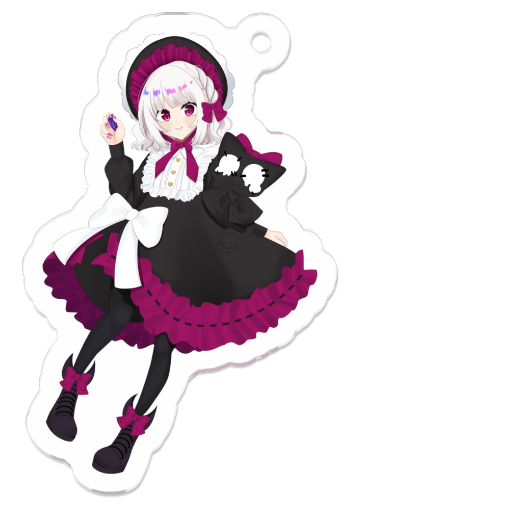 流月莉桜アクリルキーホルダーver.2