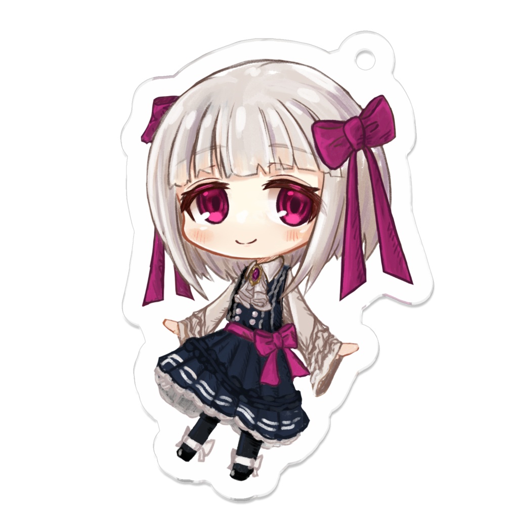 流月莉桜アクリルキーホルダーver.3