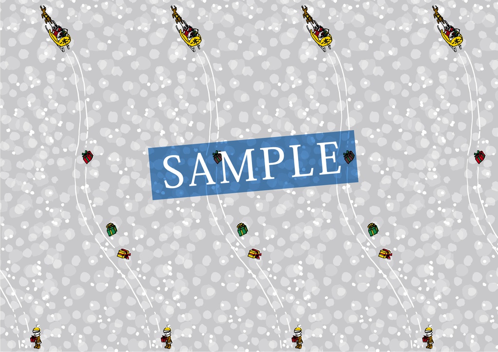 2018年12月分 Chu-coolカレンダー3種セット(おまけのパターンペーパー付き)