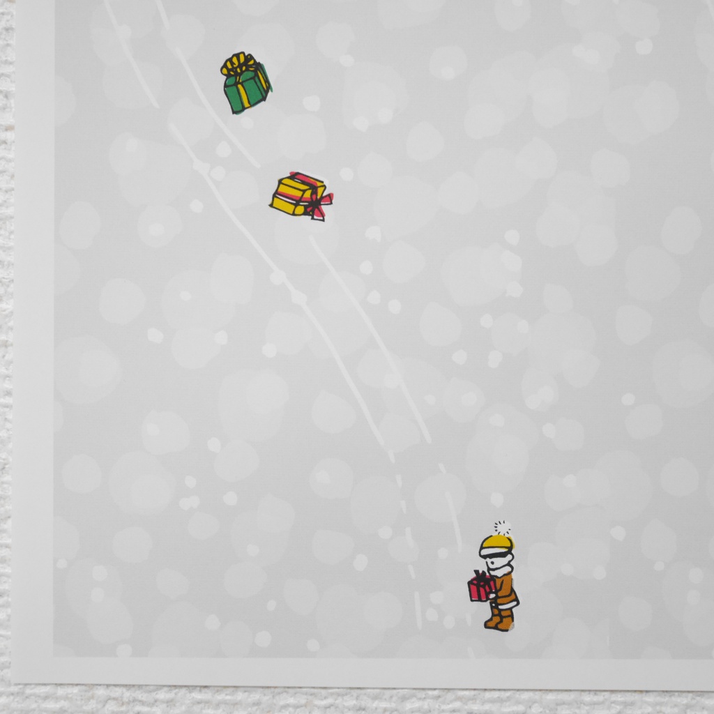 2018年12月分 Chu-coolカレンダー3種セット(おまけのパターンペーパー付き)