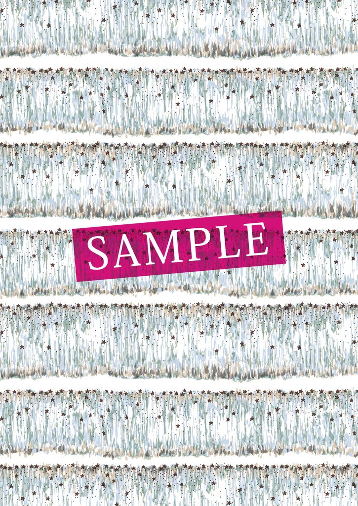 2019年2月分 Chu-coolカレンダー3種セット(おまけのパターンペーパー付き)