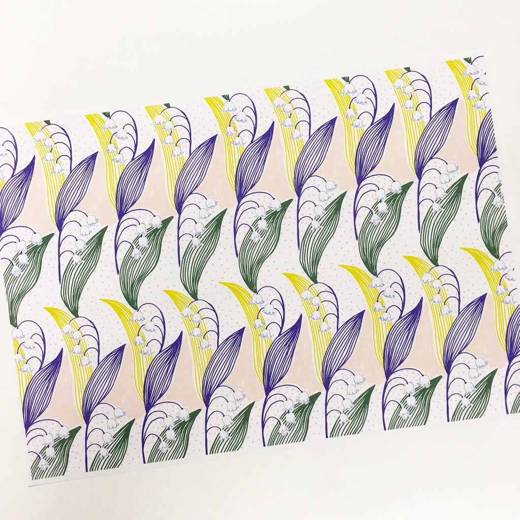 2018年5月分 Chu-coolカレンダー3種セット(おまけのパターンペーパー付き)