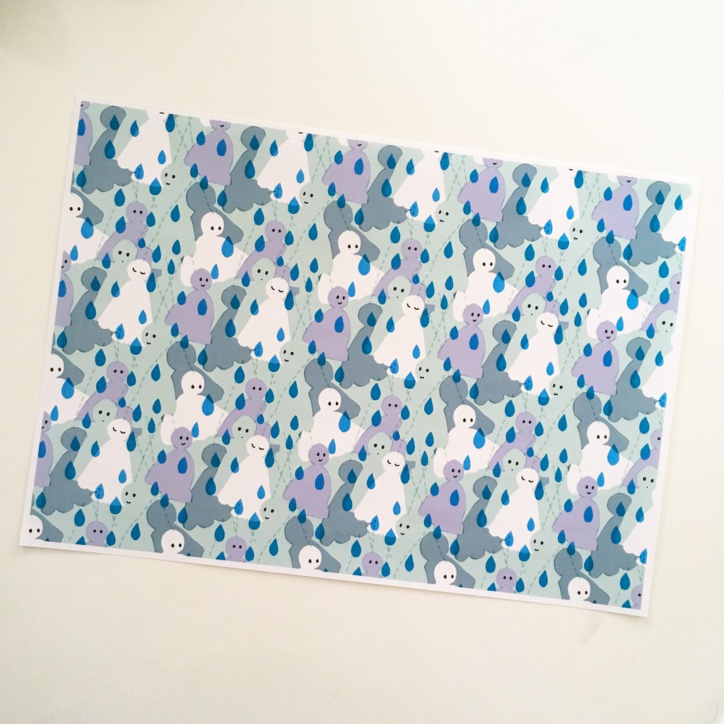 2018年6月分 Chu-coolカレンダー3種セット(おまけのパターンペーパー付き)