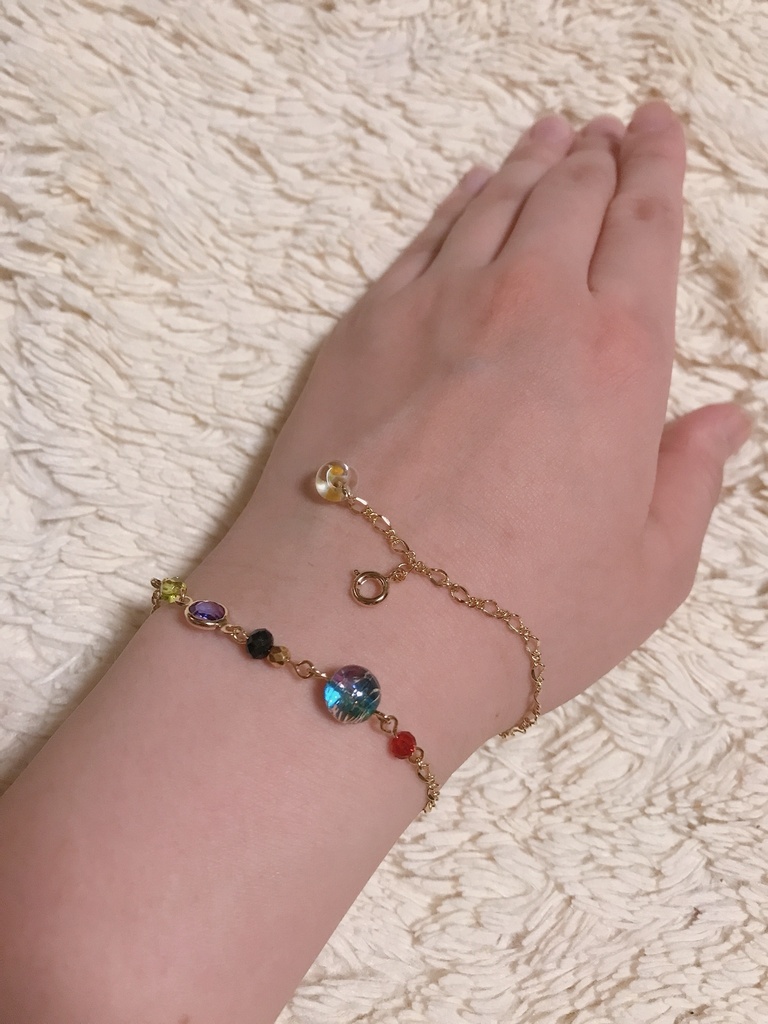 《縁日 -ENNICHI-》水風船ブレスレット/アンクレット