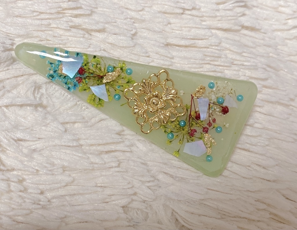 長船派ヘアクリップ