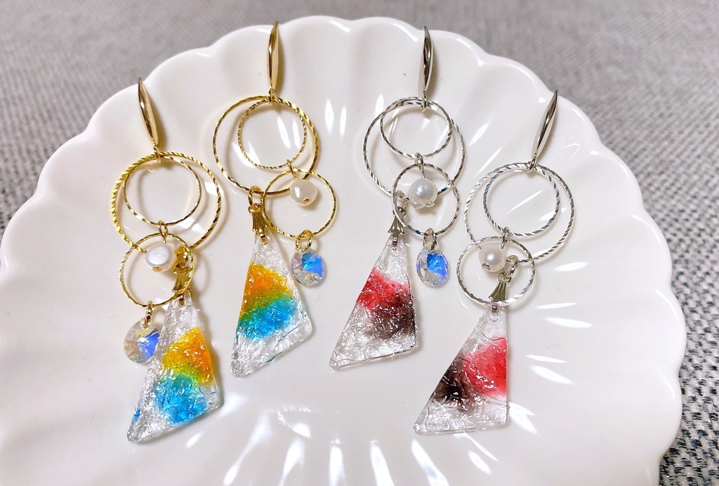 - 色氷 -　ピアス/イヤリング