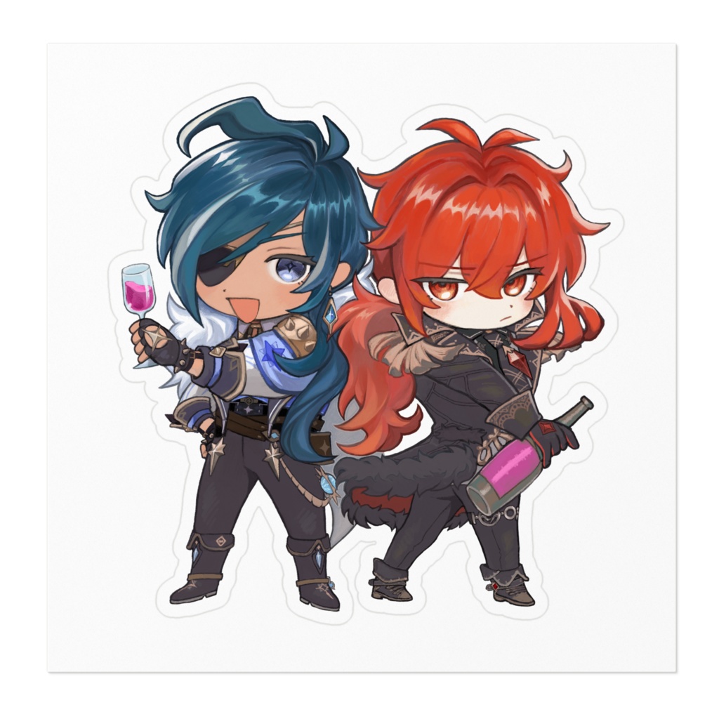 ガイア&ディルック/ステッカー