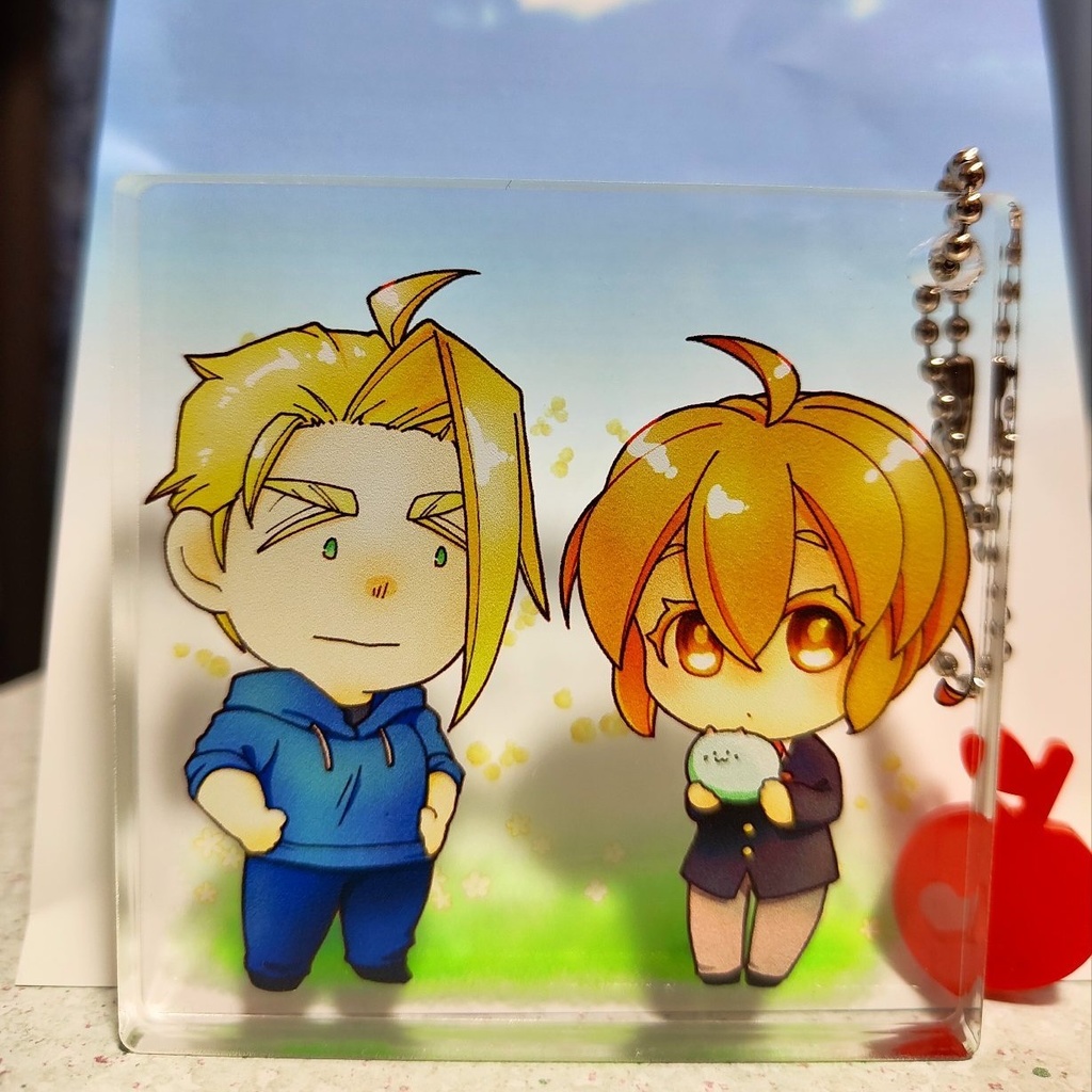 あれゆきちゃんアクリルブロック