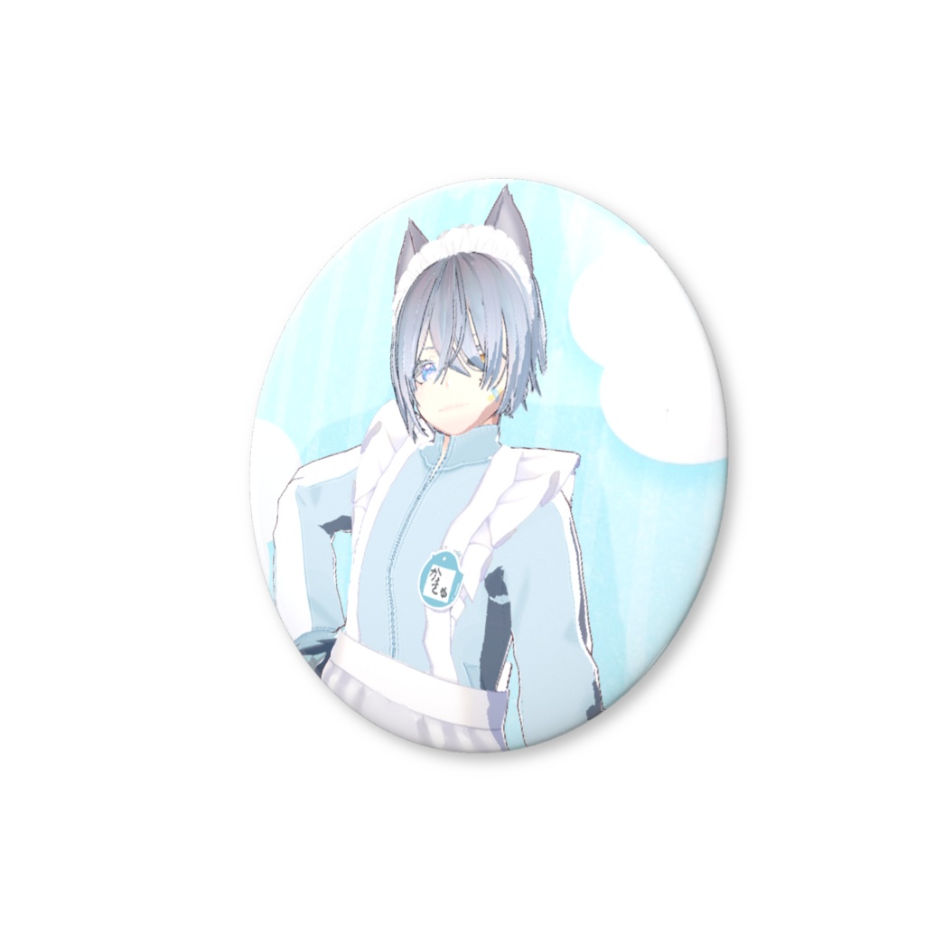 【缶バッジ】大小岾 彁恷 typeB【Vtuber】