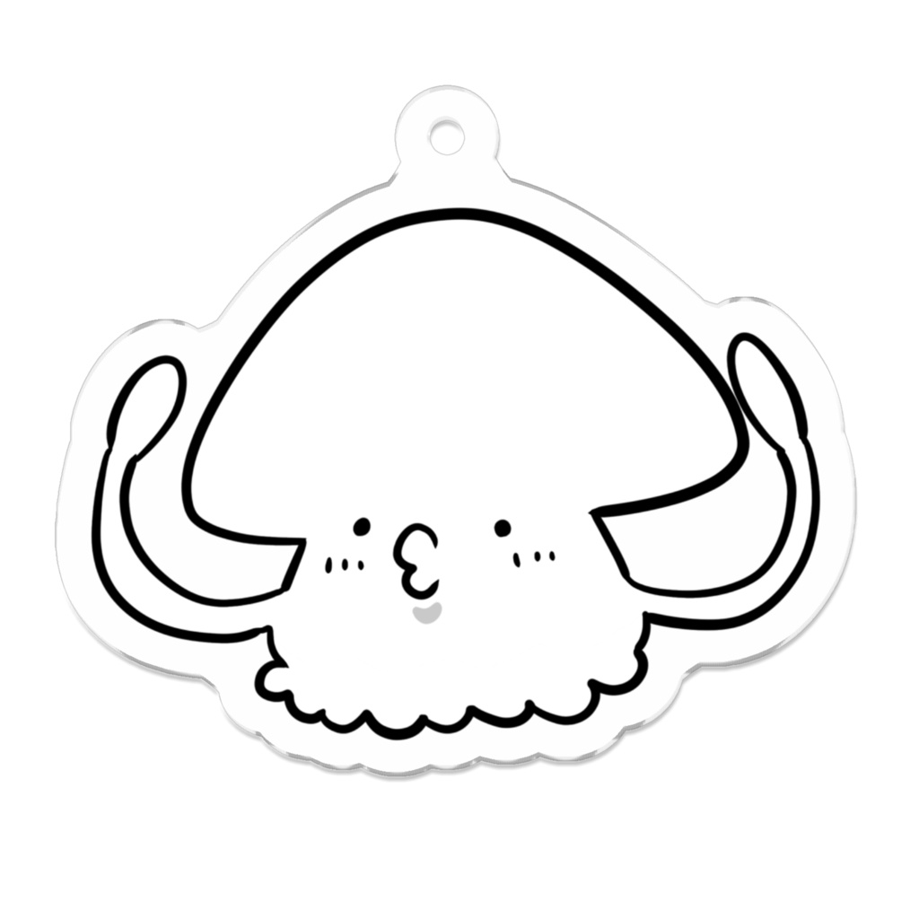 イカくんアクリルキーホルダー