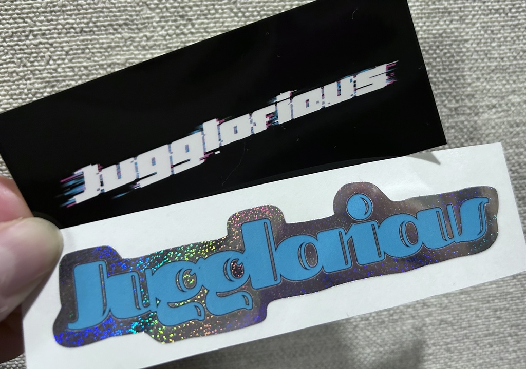 シール(グリッチ、キラキラ)