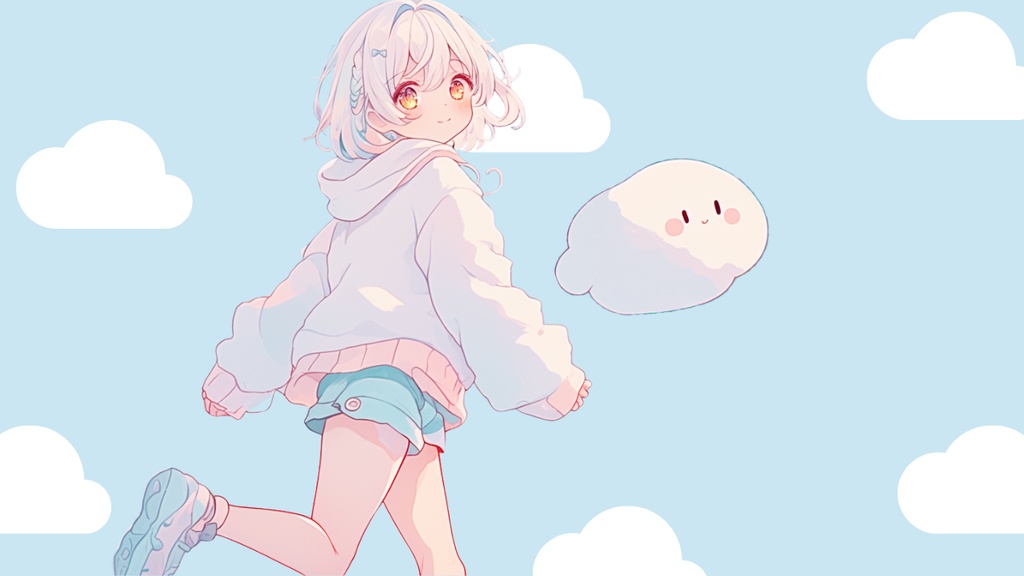 【フリーBGM】雲とおさんぽ