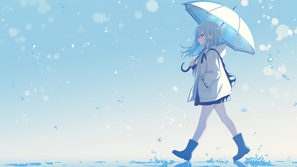 【フリーBGM】やさしい雨