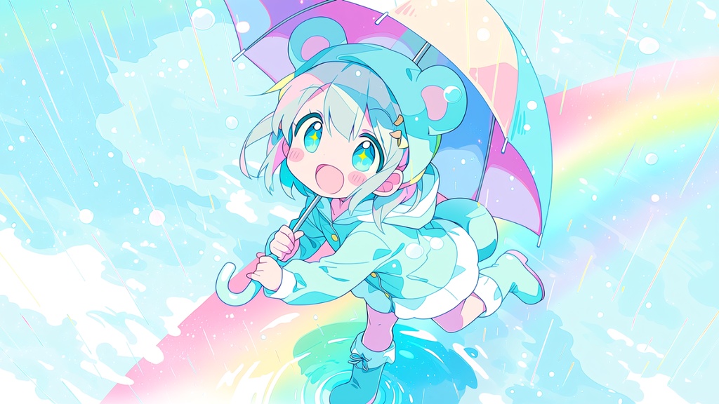 【フリーBGM】雨とスキップ