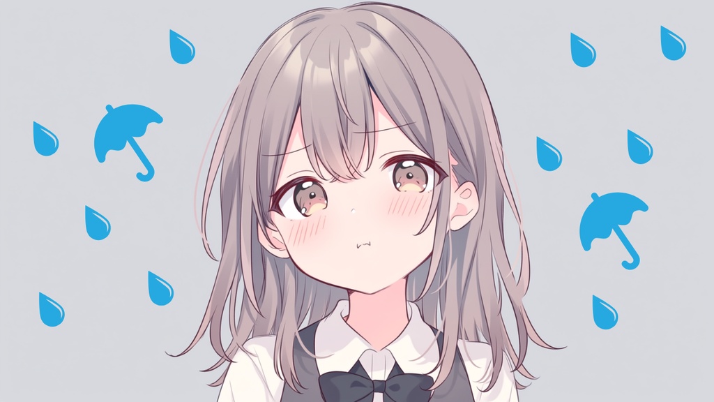 【フリーBGM】デートは雨予報