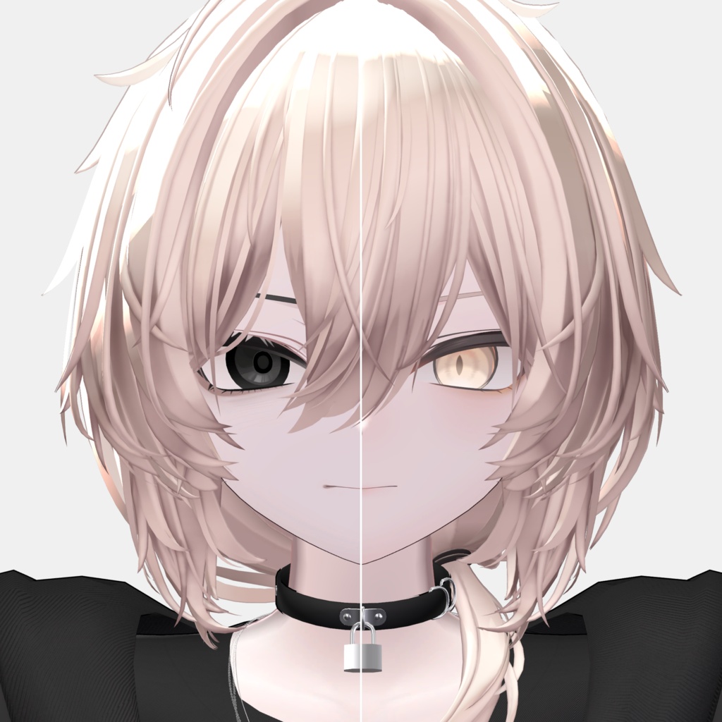 【Mao】BLACK DOWNER MAKE UP & EYE TEXTURE