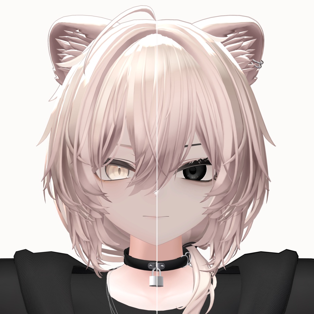 【Mao】BLACK DOWNER Makeup & Eye Texture