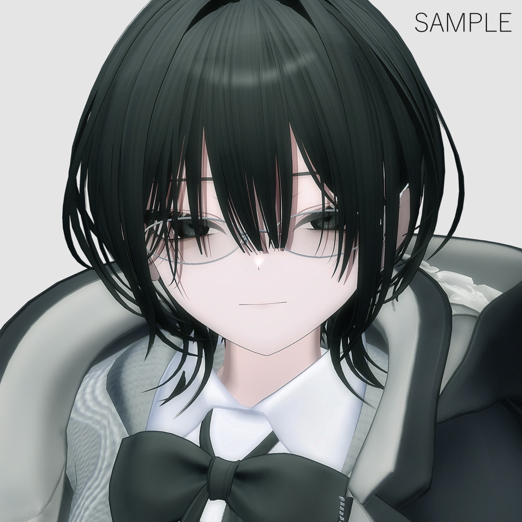 【Mao】BLACK DOWNER Makeup & Eye Texture