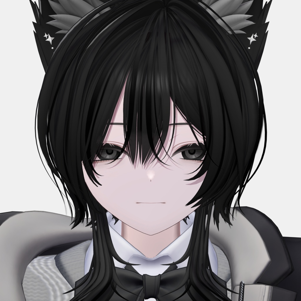 【Mao】BLACK DOWNER MAKE UP & EYE TEXTURE