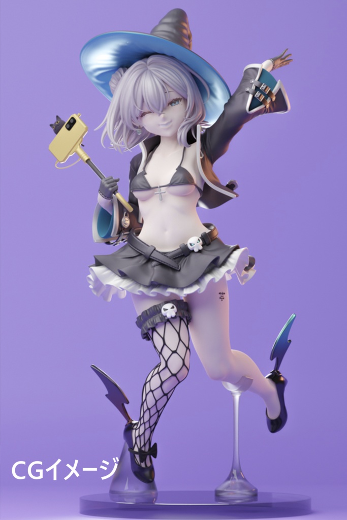 アズールレーン ヤーデ イイコのときめきマジックver 未塗装ガレージキット