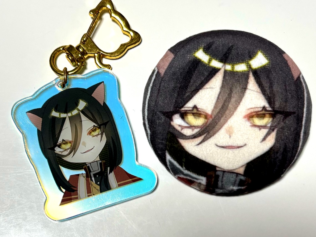 神咲東缶バッジ＆アクリルキーホルダー
