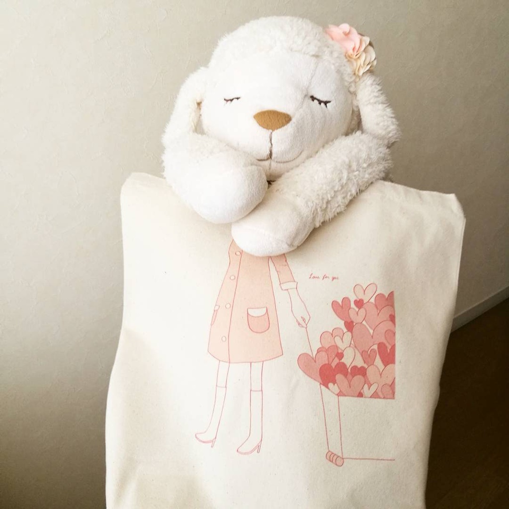 ”Love for you.” トートバッグM