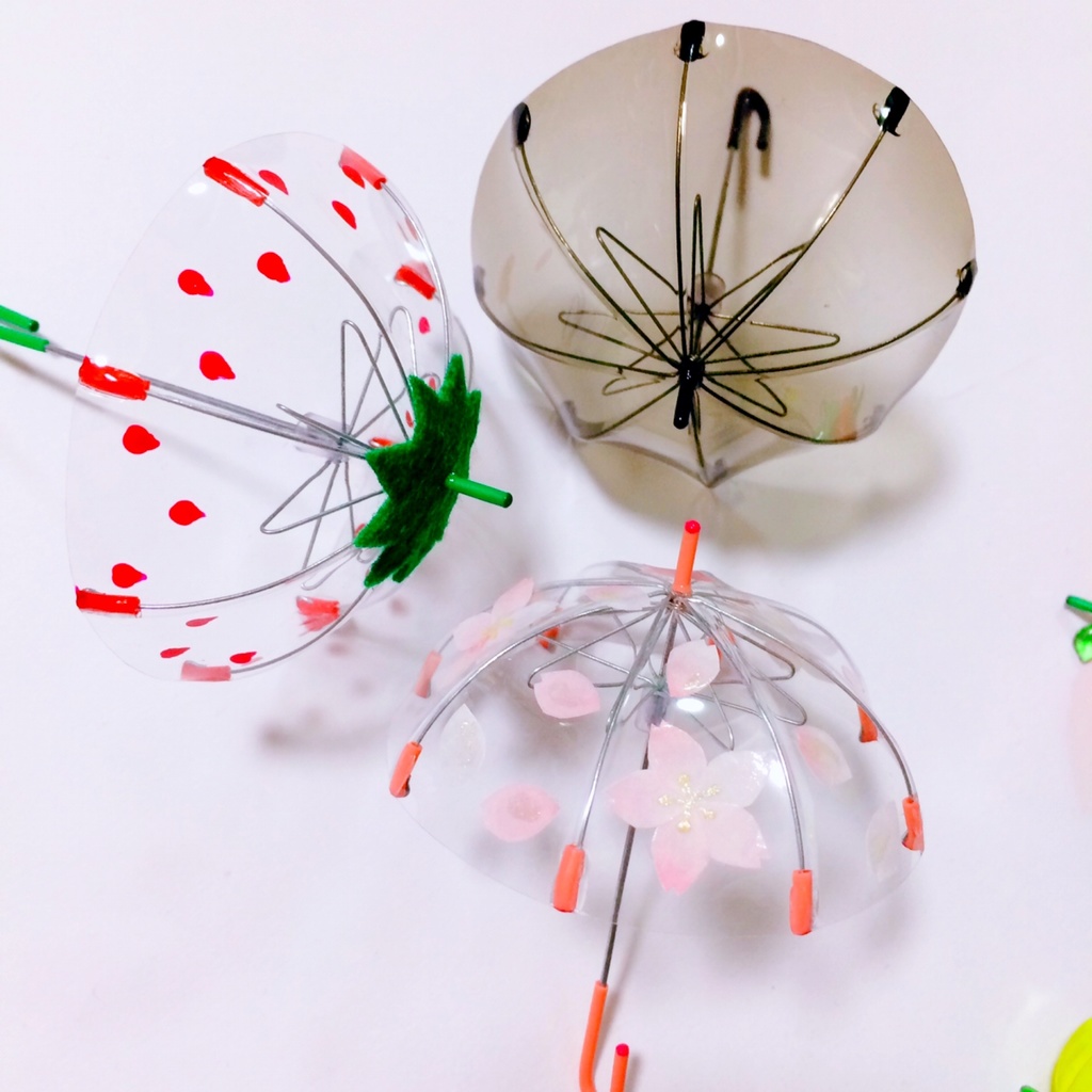 S-桜、いちご、黒  プチ-レモン×2、りんご、クローバー