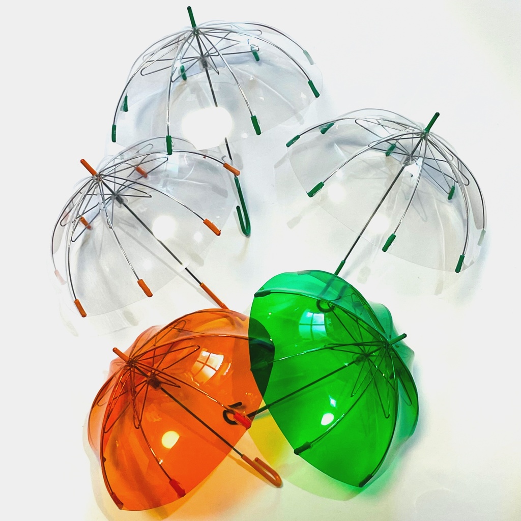 Mサイズ(オレンジ、緑、クリア(オレンジ)、クリア(緑)×２　ご予約品です